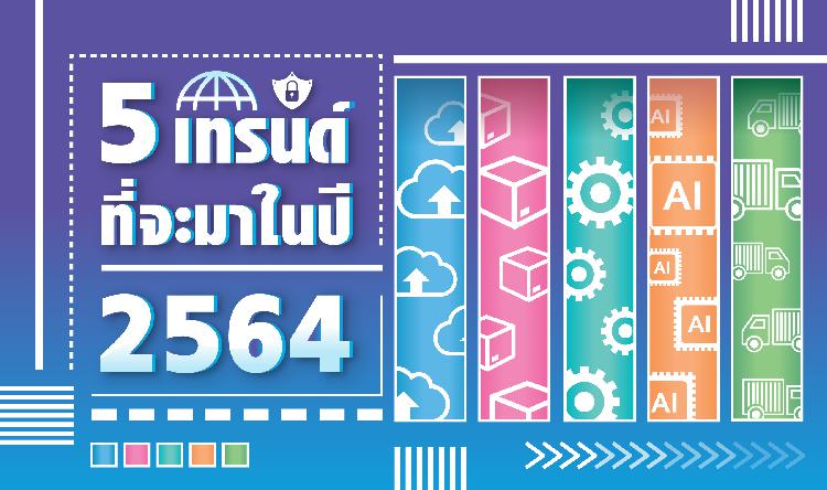 5 เทรนด์ที่จะมาในปี 2564